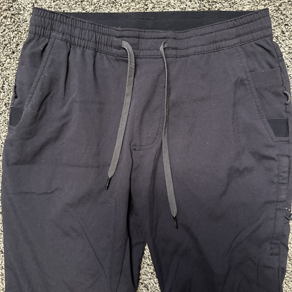 686 Everywhere Pant Slim Fit Mens 29x30‎ Black Drawstring Nylon Hiking Technical - Picture 2 of 10